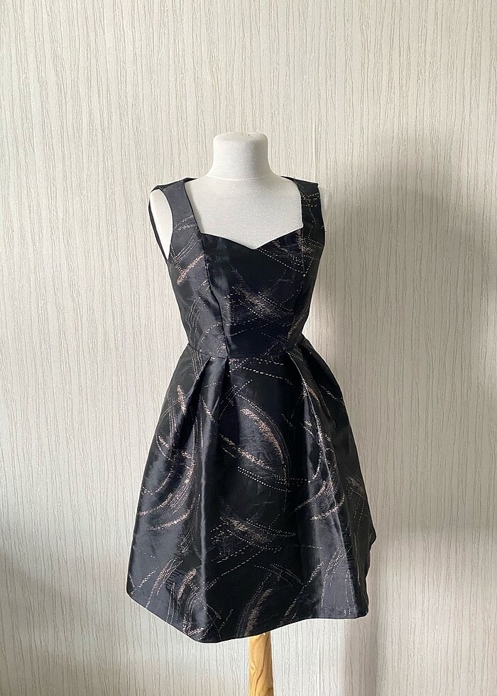 Tafta abiye elbise , mezuniyet elbisesi - Görsel 5