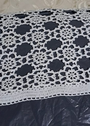 Bohem Çiçek Desenli El Yapımı Dantel