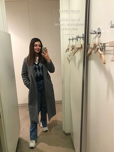 Zara Astarlı kaşe kaban