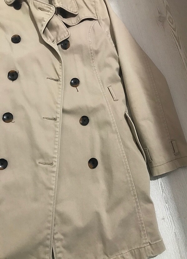 Mavi marka trençkot - Görsel 3