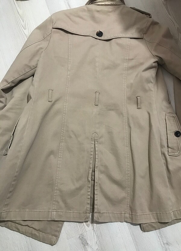 Mavi marka trençkot - Görsel 4