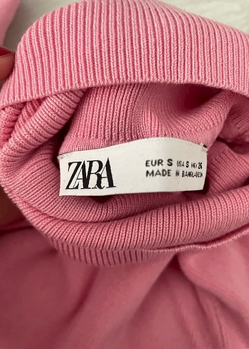 Pembe Boğazlı, İnce Örgü Kadın Kazak - Görsel 3