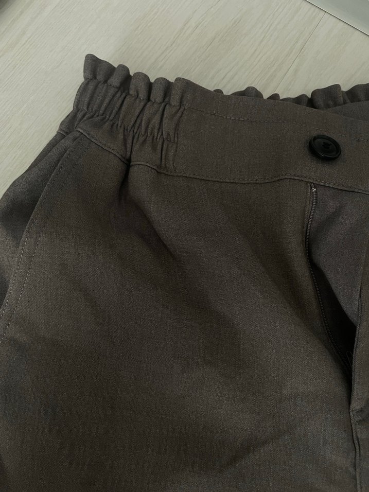 Zara Gri Renk Kumaş Pantolon - Görsel 2