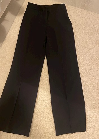 Lacivert kuşaklı blazer takım - Görsel 4