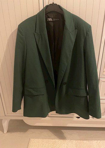 Zara yeşil blazer - Görsel 2