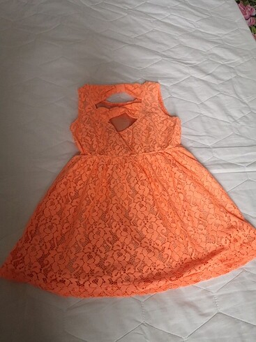 H&M H&M NEON ELBİSE