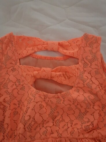 5 Yaş Beden H&M NEON ELBİSE