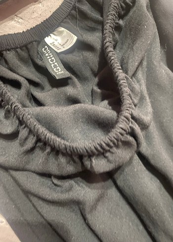 Kısa Kollu Siyah Straplez Mini tulum - Görsel 9