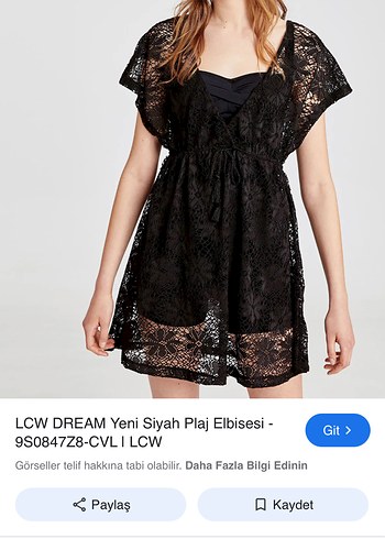 Plaj elbisesi L beden - Görsel 14