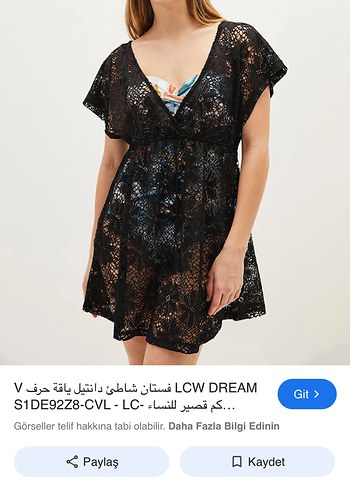 Plaj elbisesi L beden - Görsel 10