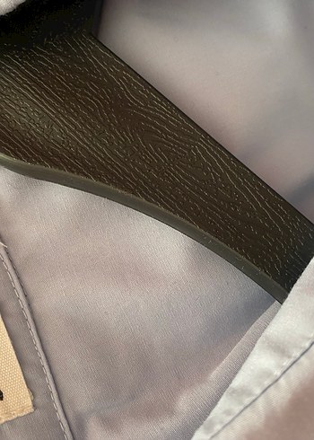 Düğmeli, Uzun Kollu mavi kız çocuk Gömlek - Görsel 5