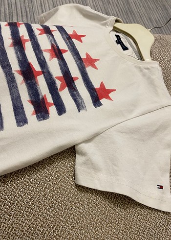 Beyaz Baskılı kız Çocuk Tişörtü - Görsel 6