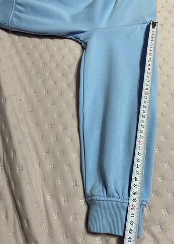 Mavi Baskılı Mini Sweatshirt - Görsel 9