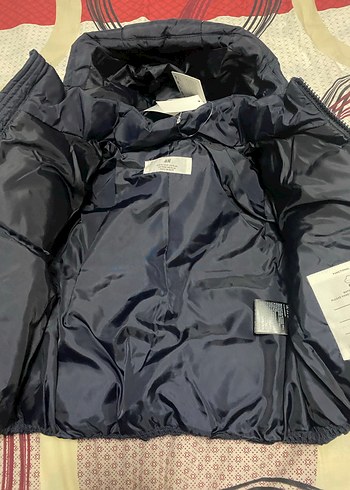 Erkek Çocuk Lacivert Kapüşonlu Fermuarlı Mont - Görsel 8