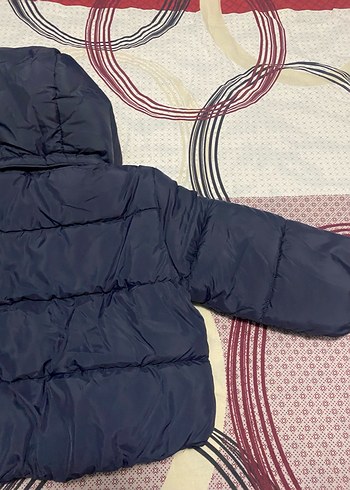 Erkek Çocuk Lacivert Kapüşonlu Fermuarlı Mont - Görsel 18