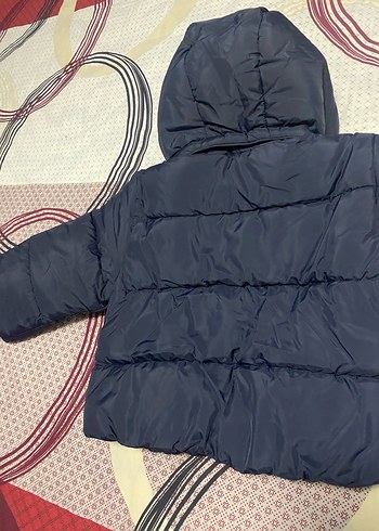 Erkek Çocuk Lacivert Kapüşonlu Fermuarlı Mont - Görsel 19