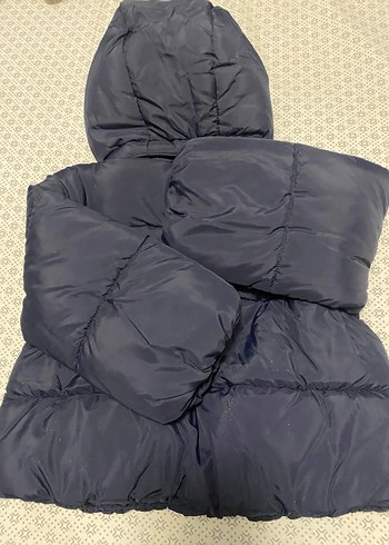 Erkek Çocuk Lacivert Kapüşonlu Fermuarlı Mont - Görsel 14