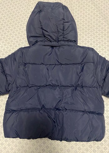 Erkek Çocuk Lacivert Kapüşonlu Fermuarlı Mont - Görsel 13