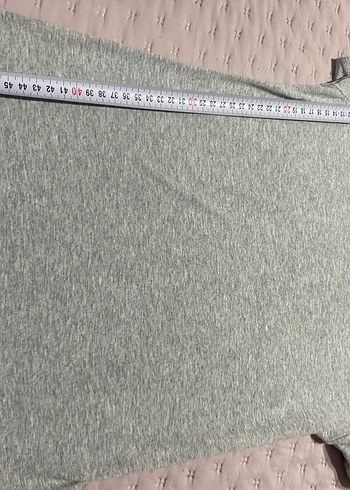 Gri Baskılı Kız Çocuk  Tişörtü - Görsel 7