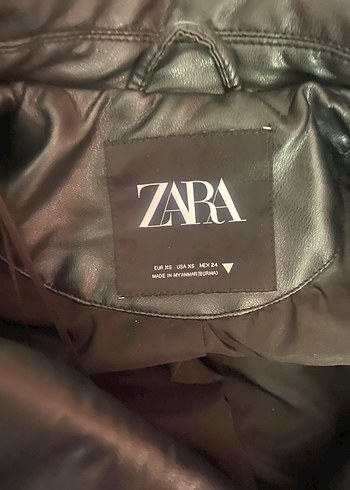 Kadın Siyah Deri Biker Ceket - Görsel 9