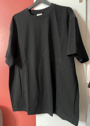 Siyah Baskılı Oversize Rock Punk Tişört - Görsel 8