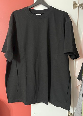 Siyah Baskılı Oversize Rock Punk Tişört - Görsel 5