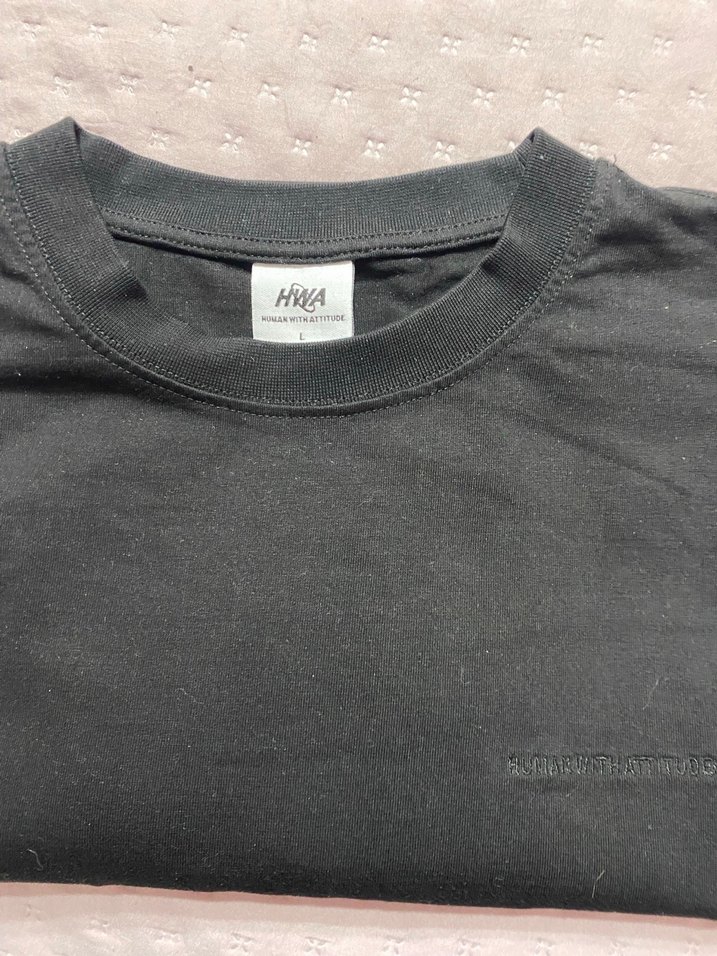 Siyah Baskılı Oversize Rock Punk Tişört - Görsel 4