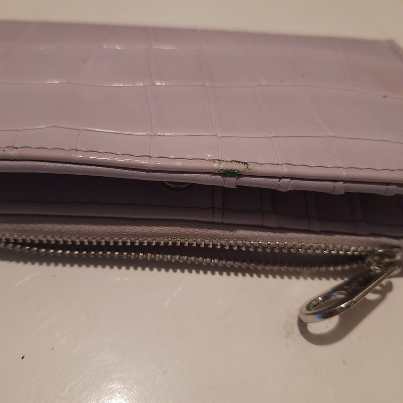 stradivarius lila renk cüzdan - Görsel 5