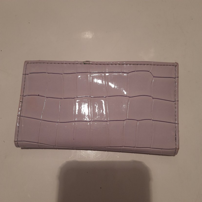 stradivarius lila renk cüzdan - Görsel 3