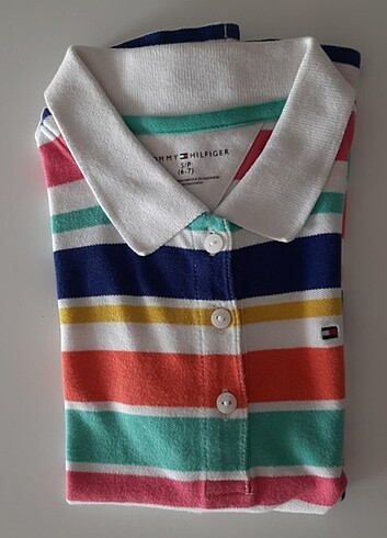 Tommy Hilfiger Polo Yaka 6-7 yaş - Görsel 5