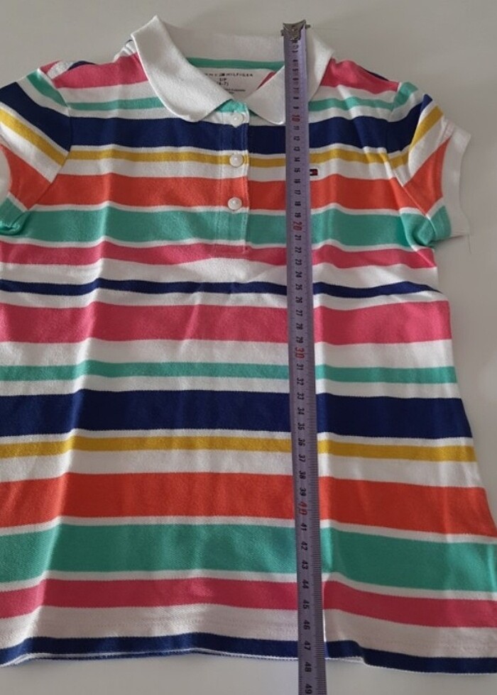 Tommy Hilfiger Polo Yaka 6-7 yaş - Görsel 4