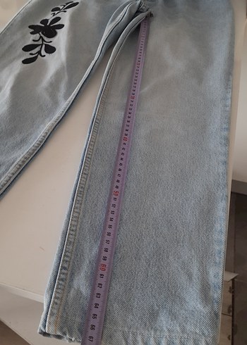 38 beden bayan jeans, yüksel bel. - Görsel 8