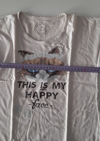 Katia & Bony 8-9 yaş pamuklu tshirt - Görsel 3