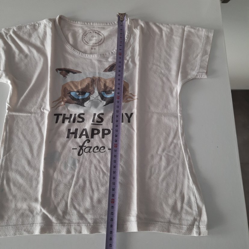 Katia & Bony 8-9 yaş pamuklu tshirt - Görsel 4