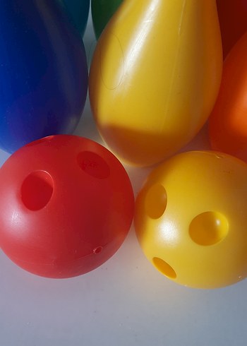Renkli Plastik Bowling Seti, 3-6 yaş - Görsel 6