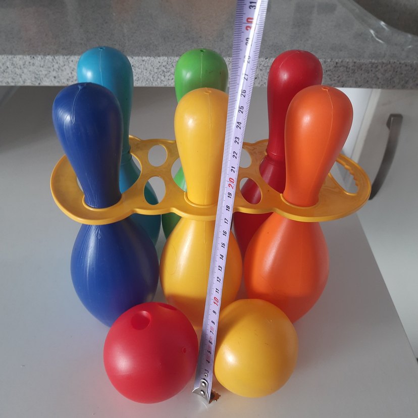 Renkli Plastik Bowling Seti, 3-6 yaş - Görsel 2