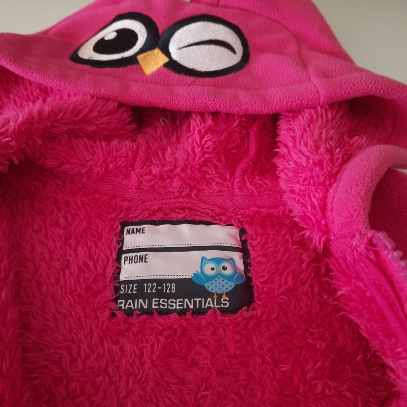 Tchibo Kız Çocuk Pembe Polar, içi kürklü - Görsel 2