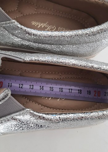 35 no ışıltılı loafer ayakkabı -okul ve günlük - Görsel 7