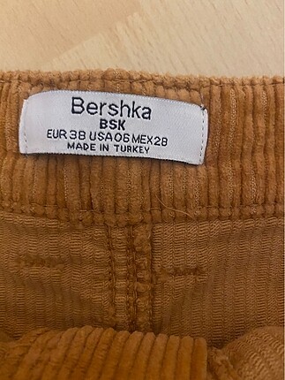 m Beden Bershka kadife sort