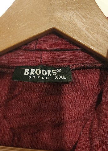 Bordo Uzun Kollu Kadın hırka - Görsel 2