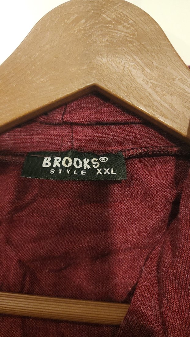 Bordo Uzun Kollu Kadın hırka - Görsel 2