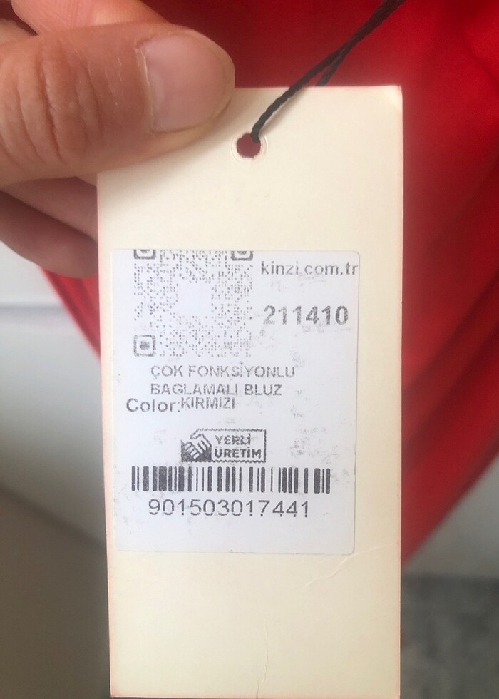 Bağlamalı bluz - Görsel 3