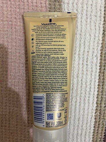 Diğer Vaseline vücut nemlendirici