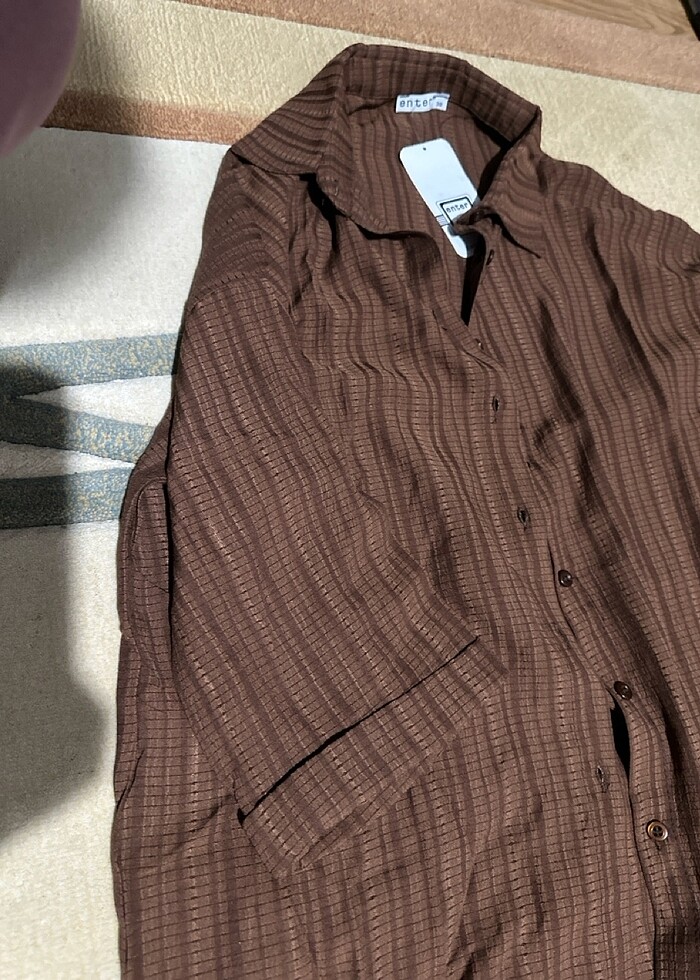 Müslin kahve renk Takım - Görsel 4