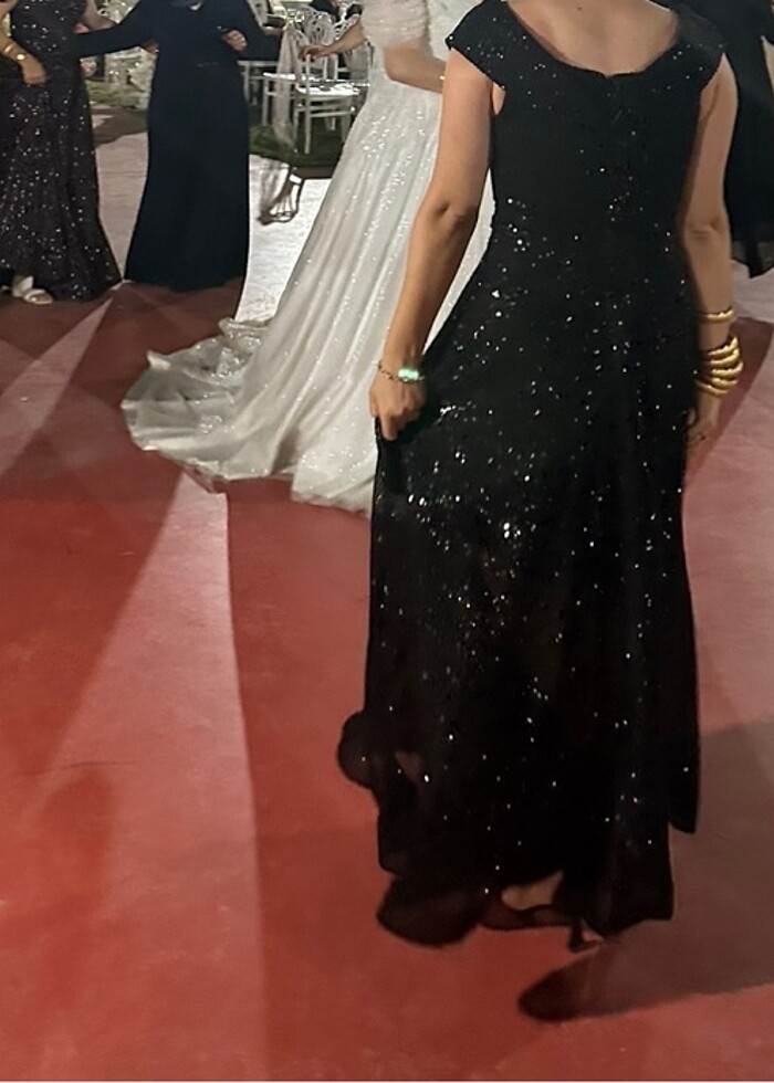 Pul payet abiye - Görsel 4