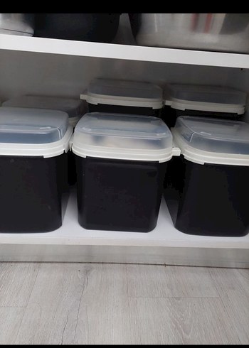 Beden siyah Renk tupperware 4 litre