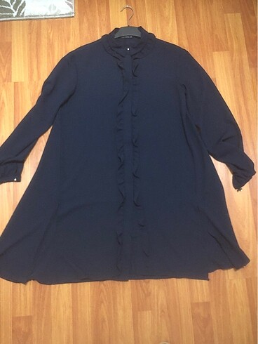38 Beden lacivert Renk Armine tunik