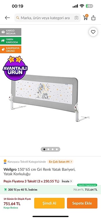 Yatak kenar koruması