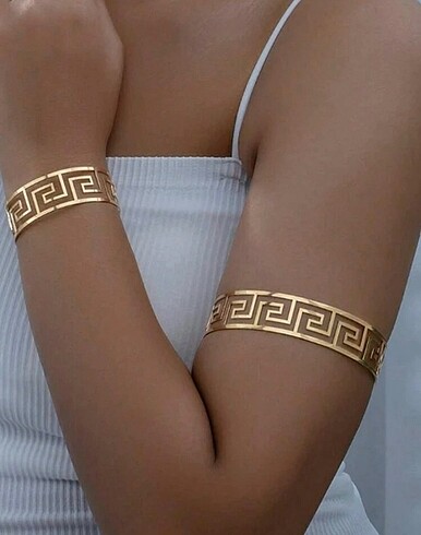 İkili gold bohem set