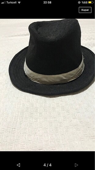  Beden siyah Renk Şapka